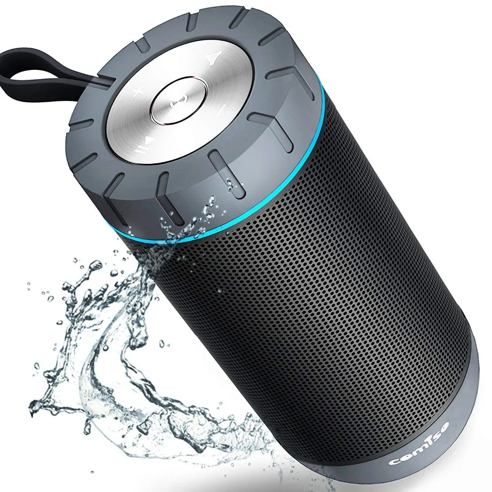 Buy IP65 Waterproof Portable Outdoor Bluetooth Speaker Wireless 12W 360 Degree