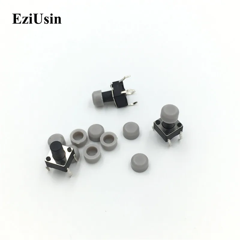EziUsin 5*3,1 колпачки для клавиш сенсорная кнопка Микро Переключатель Крышка прерыватель табличка костюм 6*6*4,3~ 10 внутренний 3,1
