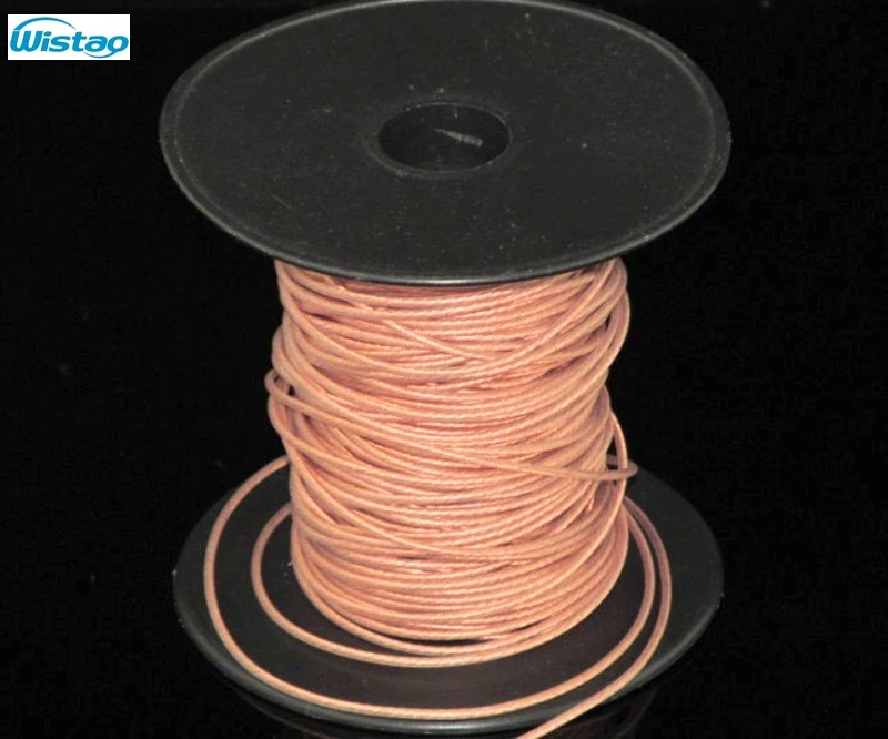 

OCC Frozen Signal Crystal Copper 7N (99.99995%) Wire 22AWG for DIY Headphone Cables Amplifier Connection Cable 1m Free Shipping