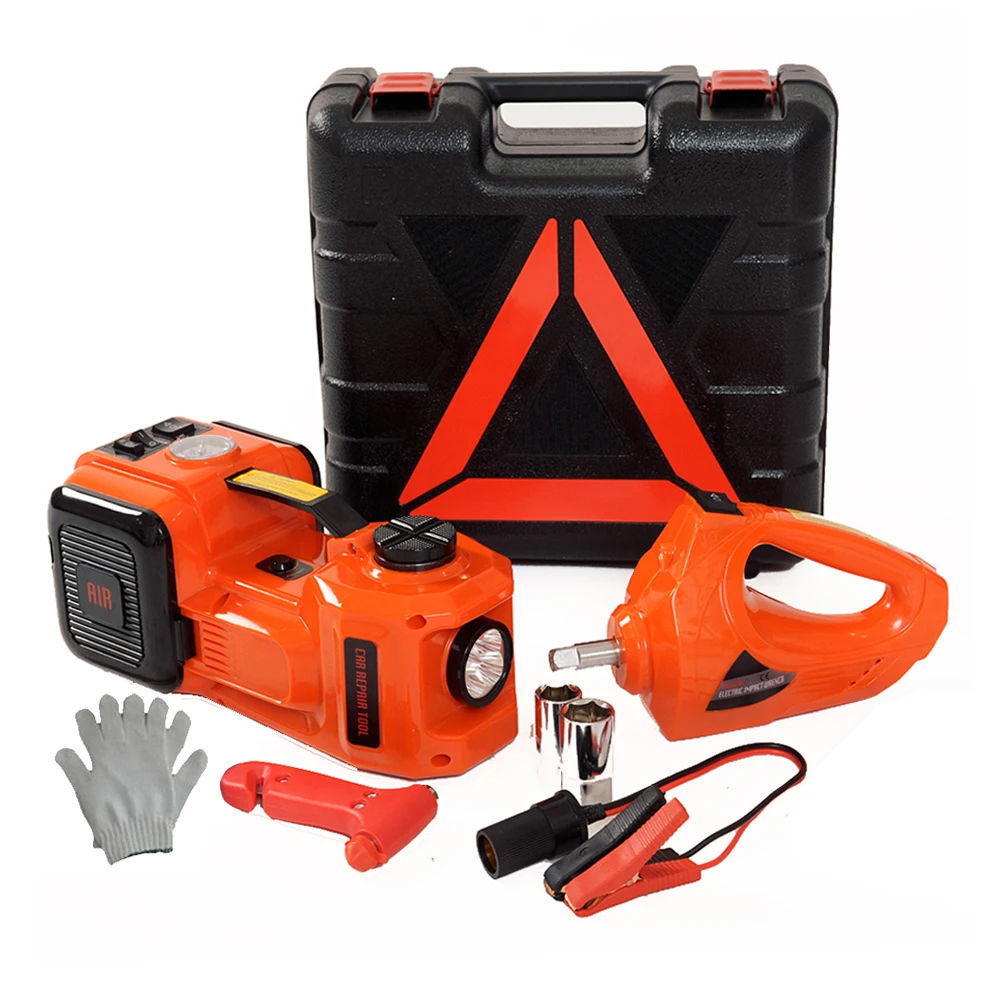 12V Dc Power Hydraulic Car Jack Inflatable 5 Ton Portable