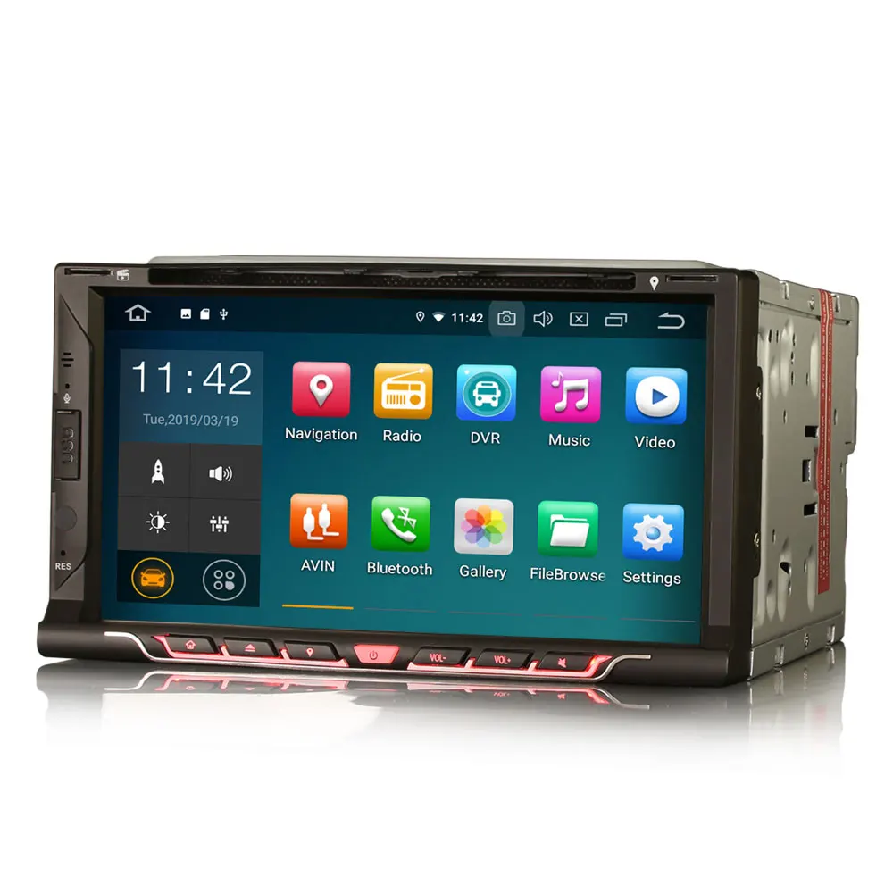 Clearance 6.95" Android 9.0 Pie OS Two Din Car DVD Multimedia Double Din Car Navigation GPS 2 Din Car Radio with 3G/4G Dongle Support 3 Clearance 6.95" Android 9.0 Pie OS Two Din Car DVD Multimedia Double Din Car Navigation GPS 2 Din Car Radio with 3G/4G Dongle Support 3