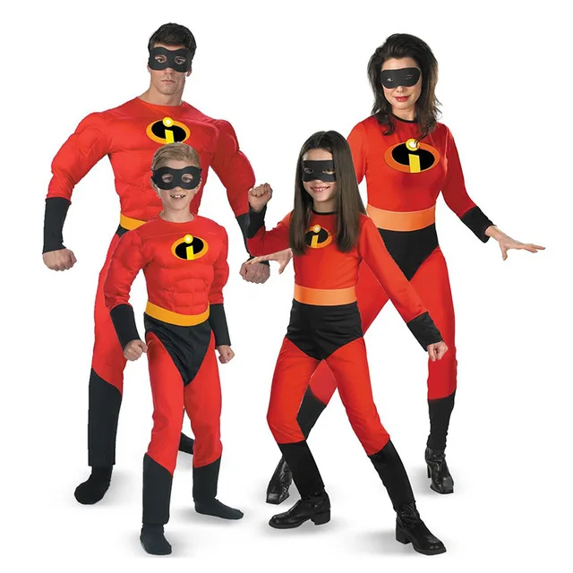 

Mr. Incredible 2 jumpsuit Costume girls Violet deluxe female Costume Halloween CostumeCosplay Kids Girls Superhero fancy dress