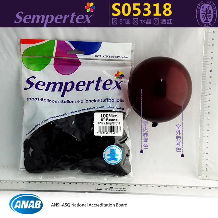 100ピース バッグ5インチsempertexクリスタルカラーラテックス風船高品質装飾ブルゴーニュバルーン コロンビア輸入した Latex Balloons Balloons Latexballoon Balloon Aliexpress