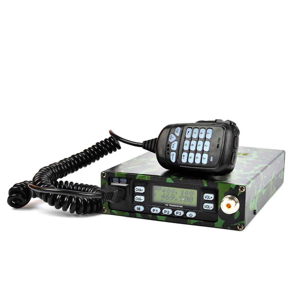 Dual Band 2 Way Radio 25W VHF/UHF 136 174/400 470MHz 199 Channels FM Scan VOX DTMF Car Charging