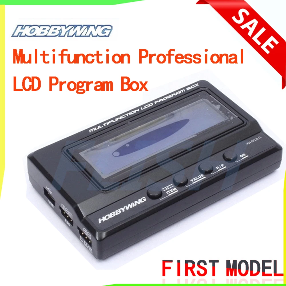 

Hobbywing Upgraded 3 In1 Multifunction Professional LCD Program Box For ALZRC Devil 380