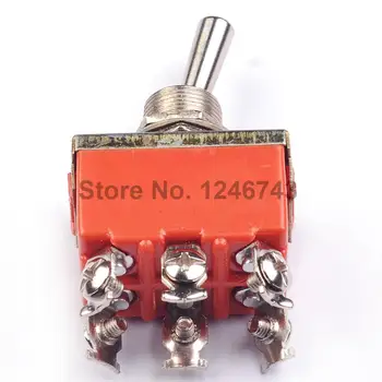 

2PCS 1321 Toggle Switch Toggle Switch Rocker Switch Double 6P