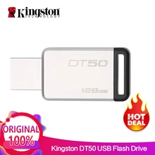 

Kingston Digital DT50 USB 3.0 USB Flash Drive 16GB 32GB Pendrive 128GB 64GBPendrive Metal Pen Drives Original(Multicolor)