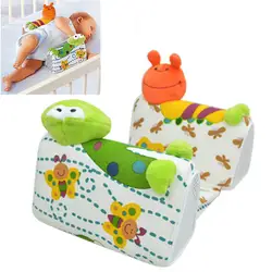 Милая подушка для защиты от опрокидывания для новорожденных с изображением лягушки, позиционер для сна, предотвращающий плоский