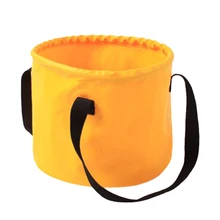 Складное ведро для мытья автомобиля, складное ведро для рыбалки, портативное ведро для кемпинга, 20 л