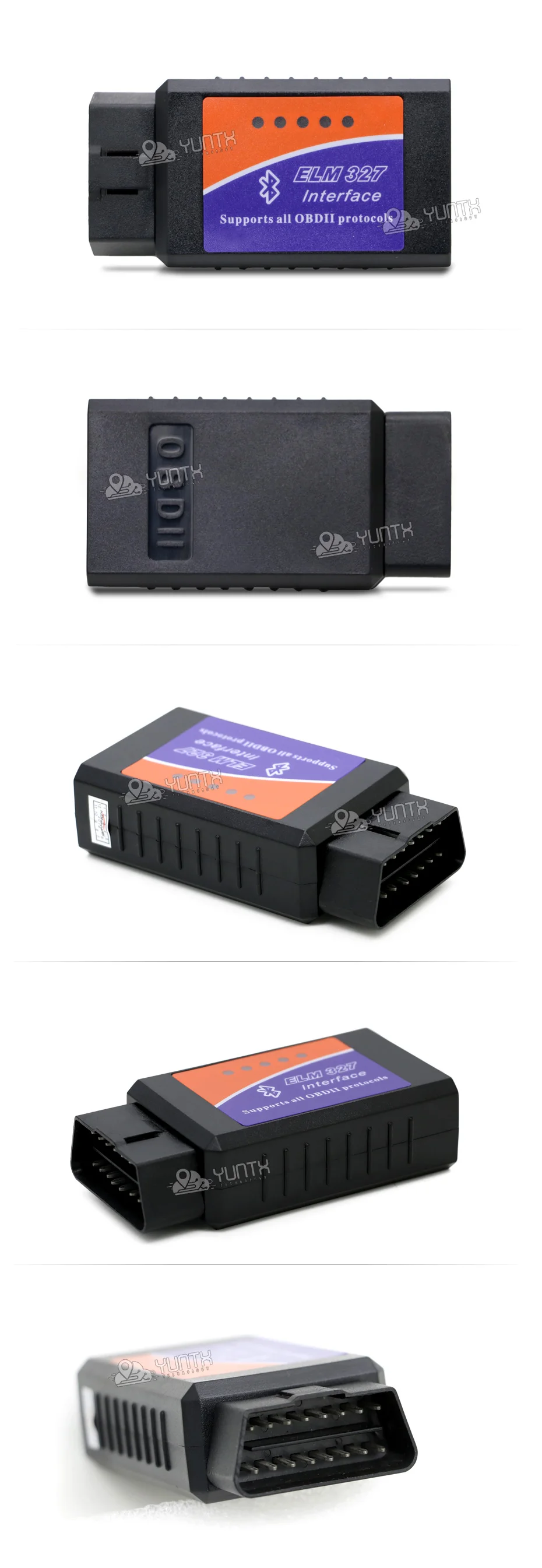 ELM 327 OBD2 Bluetooth для Android/PC диагностический инструмент ELM327 OBD II Bluetooth сканер