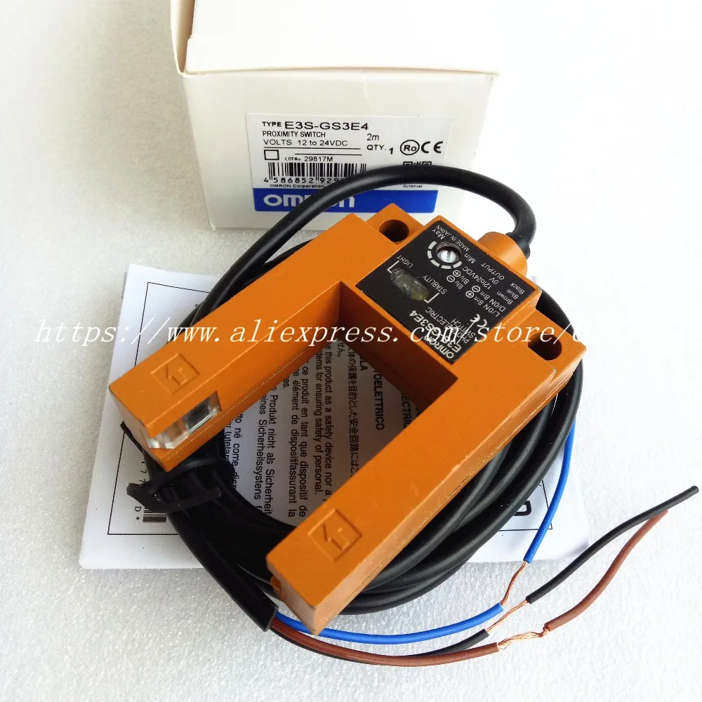 Omron ES-GS3B4 Photelectric Switch new