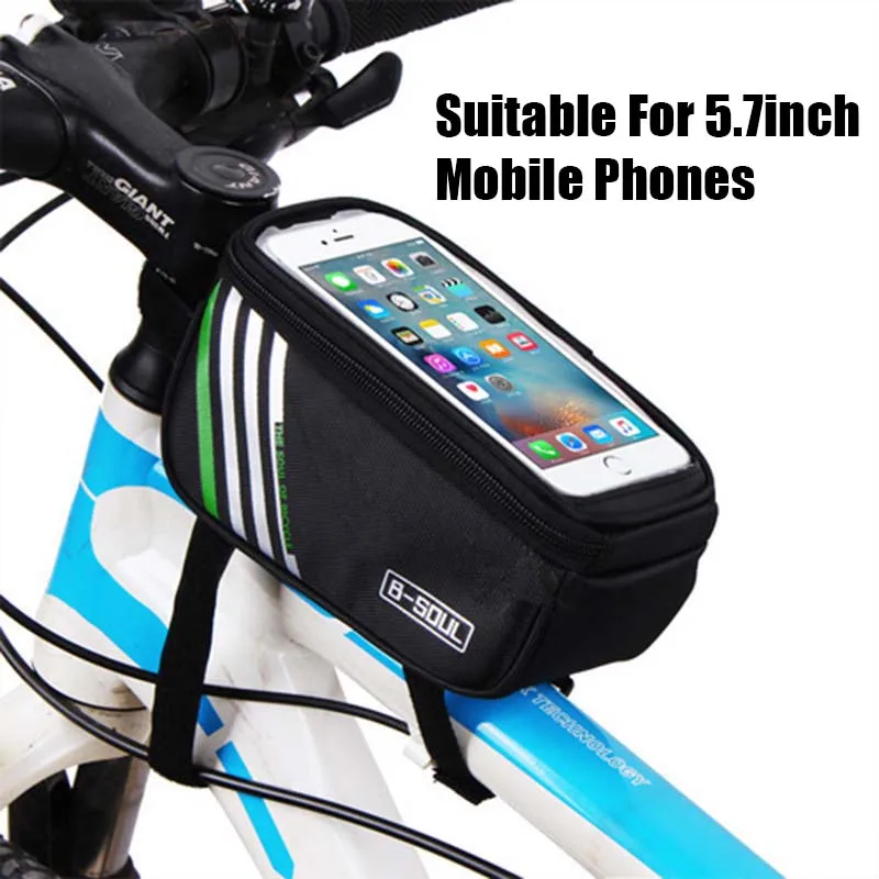 Sale Waterproof Bicycle Tube on the Frame Bag Cycling Pouch Touch Screen Phone Holder Bicycle Saddle Bag For Bicycle Accessories 5 Sale Waterproof Bicycle Tube on the Frame Bag Cycling Pouch Touch Screen Phone Holder Bicycle Saddle Bag For Bicycle Accessories 5