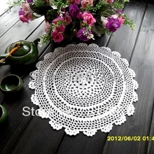 5 фото/Лот Белый 25 см Круглый цветы украшения ткани doilies кружева войлочная подложка под столовые приборы zakka Мода деревенский коврик тепла