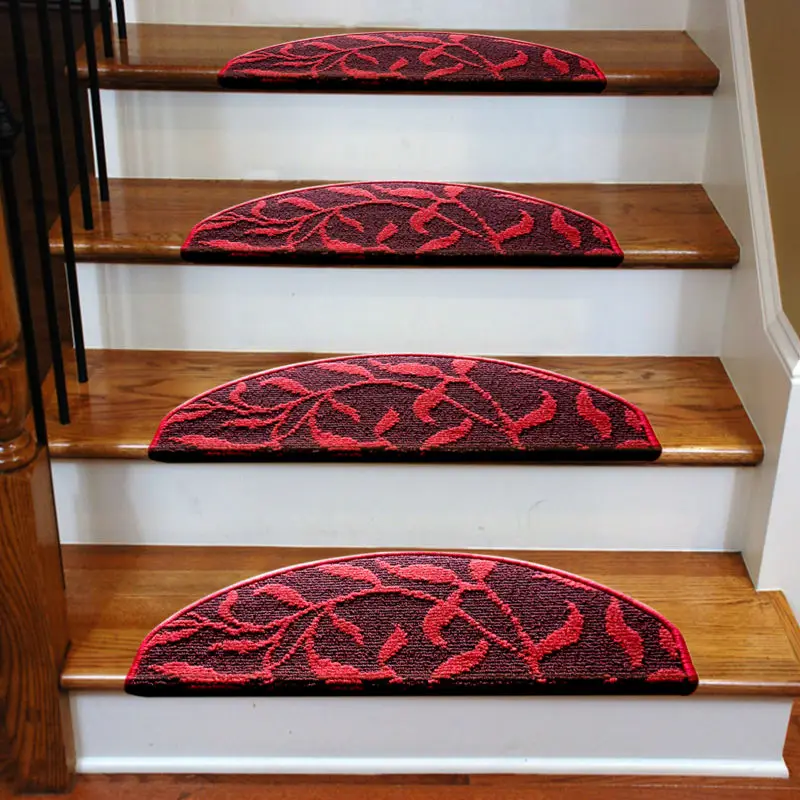 High grade Staircase carpets Non Slip mats and rugs for stairs skid