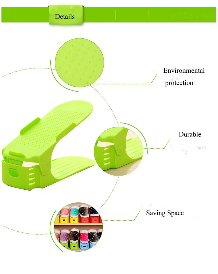 plastic shoe holder