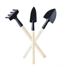Мини-набор наружных Бонсай инструменты растение ручной работы посадки цветов лопата/лопата садовые ручные инструменты из трех частей