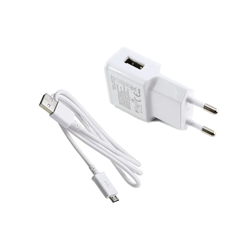 

US EU Plug Wall Charger 1M Micro USB Charging Charger Cable for XiaoMi Redmi Note 6 pro 6A S2 Y2 5 Pro 5A Y1 MI A2 Lite Samsung