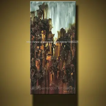 

Wall Art Abstract Oil Painting POP Knife Art Home Decor Canvas Wall Decor Wall Painting Lving Room Wall Pictures Free Shipping