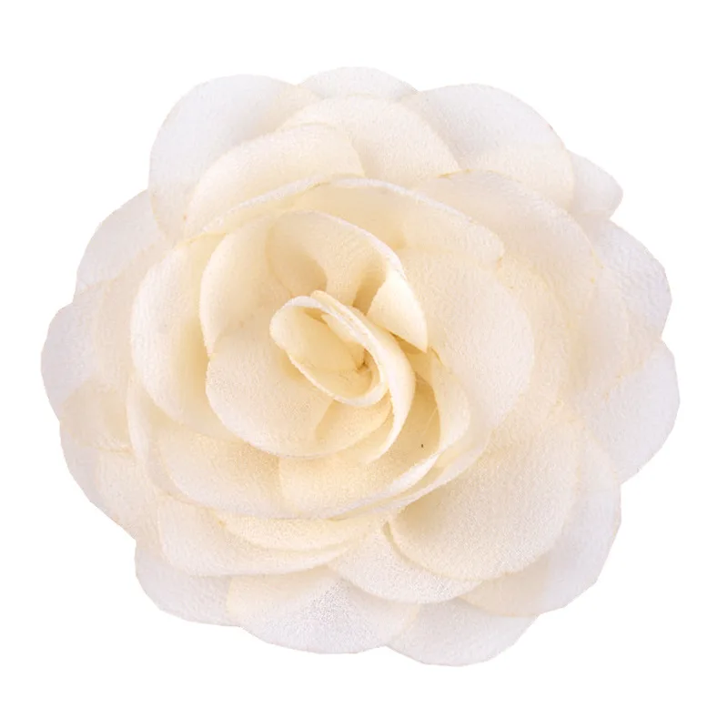 Nishine 3," 120 шт./лот шифоновые розы цветы плоская задняя часть используется для детей головная повязка для взрослых заколки для волос Diy головные уборы аксессуары для волос