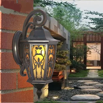 

Courtyard lamp Wall Lamps waterproof new Chinese style balcony corridor outdoor outdoor antirust post lamp LU814274