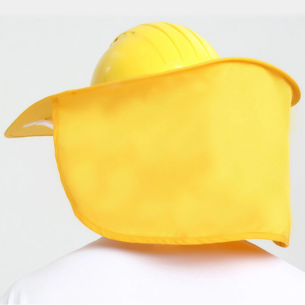Шляпа защитный открытый широкополый анти УФ полный тени Многофункциональный защитный шлем солнцезащитный козырек нетканый Летний дышащий