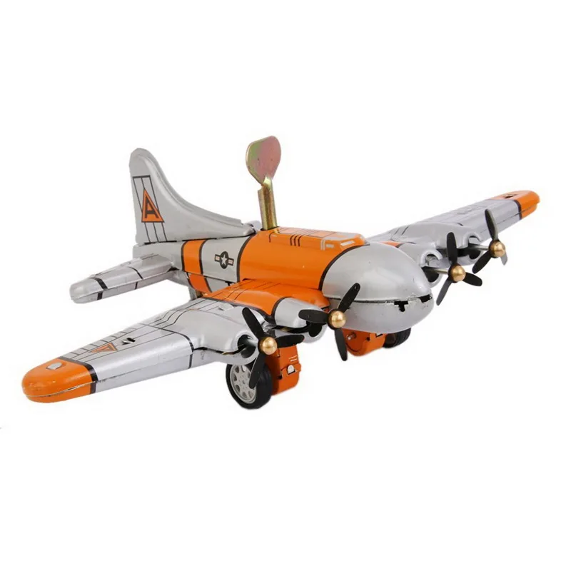 2016 New Arrival Diy Mini Hand Launch Wind Up Flying Fortress Airplane Plane Child Toyin