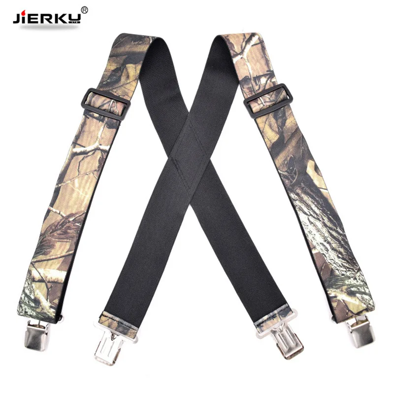 Подтяжки JIERKU JK4C03 камуфляжные мужские регулируемые 5 0*120 см | Аксессуары для одежды