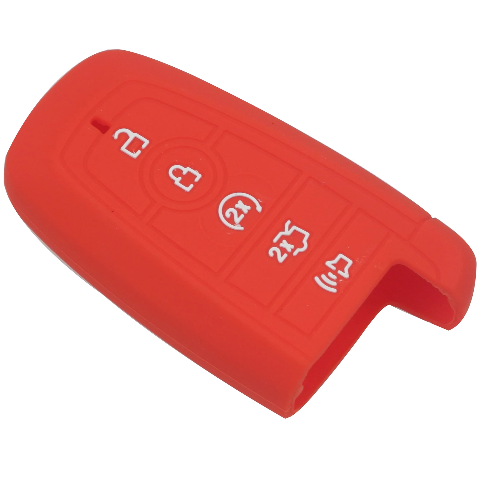 Keyforkess 2017 Del Nuovo Silicone Copertura di chiave Dell'automobile per Ford Fusion Hybrid Mondeo 5 Bottoni di Gomma A Distanza di Vibrazione pieghevole Caso Fob - HTB1n1K0cyERMeJjSspjq6ApOXXay