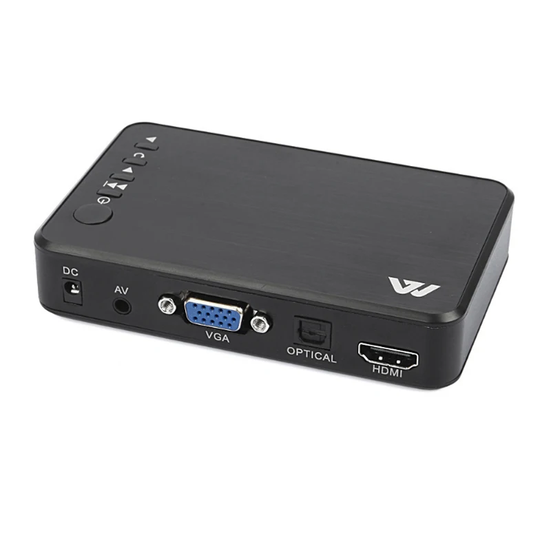 Mini 1080P EU Plug HD Multimedia Player 5V/2A High Quality HDMI Multimedia TV BOX 3 Outputs HDMI/VGA/AV USB SD Card Mini 1080P EU Plug HD Multimedia Player 5V/2A High Quality HDMI Multimedia TV BOX 3 Outputs HDMI/VGA/AV USB SD Card
