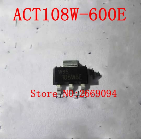 5 шт./10 шт. для поверхностного монтажа SOT223 108W6E SOT 223 ACT108W600E SMD ACT108W|Запасные части| |