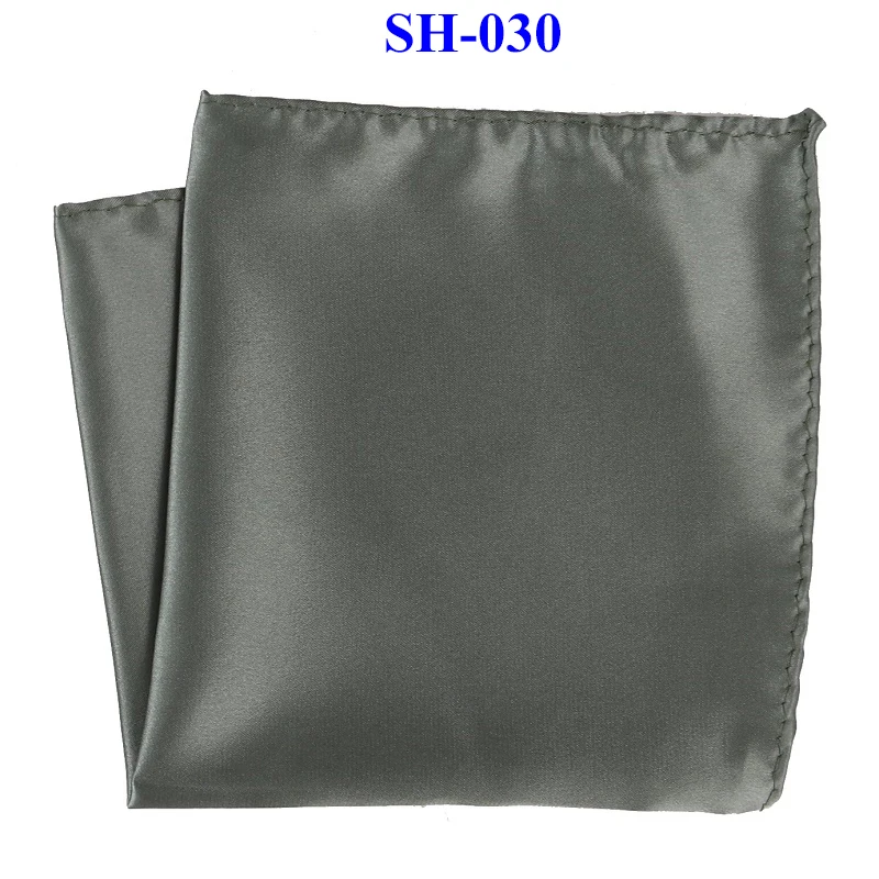 Tailor Smith 30x30 см; однотонные Цвета Hankerchief карманные квадраты 31 Цвета класса люкс мужские шелковые сенсорный мягкие платки полотенце для