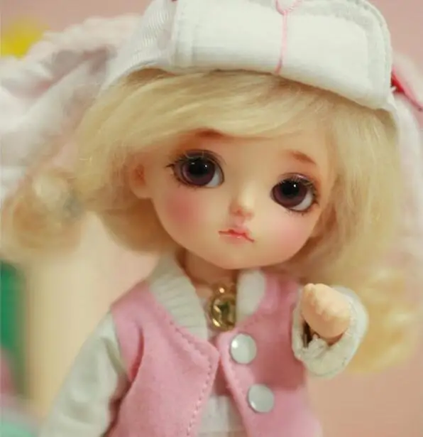 Бесплатная доставка 1/8 bjd кукла lingxiyiwa elly с глазами|Куклы| |