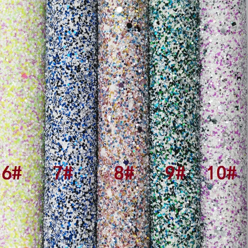 Glitterwishcome 30X134 см мини-ролл с эффектом блестящей кожи Искусственная кожа искусственная кожа ткань для самодельные Луки, GM002