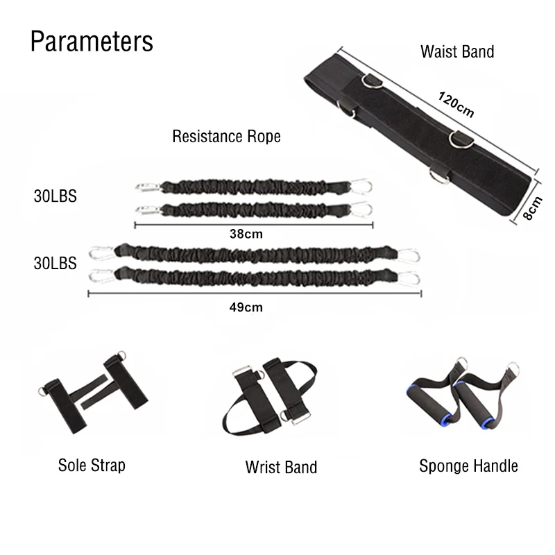 boxing resistance bands size