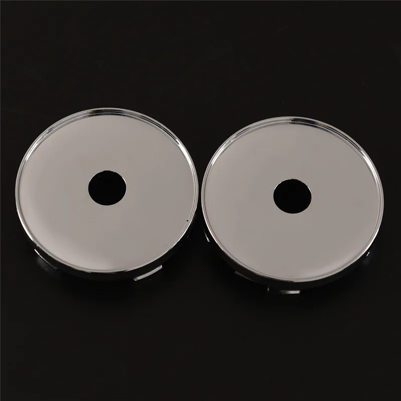 

New 2PCS UNIVERSAL 60MM Tyre Replacement Wheels Car Van Alloy Wheel Center Hub Cap Sticker Plastic Accessories