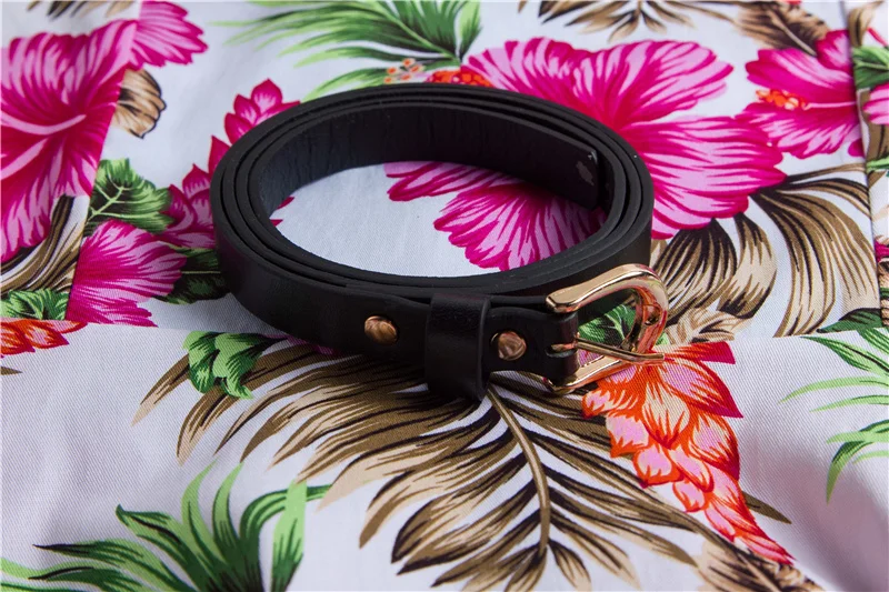 Kostlish 2017 New Summer Dress Women Floral Print Audrey Hepburn 50s 60s A-Line Vintage Dress Sleeveless Party Dresses Plus Size (112)