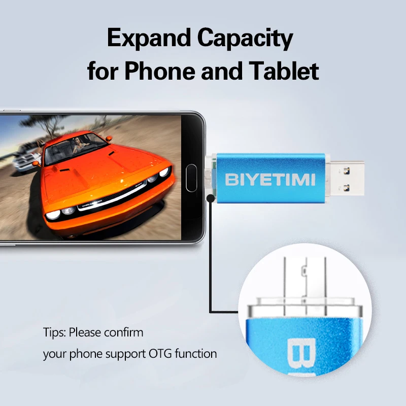 Новый 4 Гб до 128 otg flashdrive хранения usb memory stick u диск pen drive флешки флеш карта