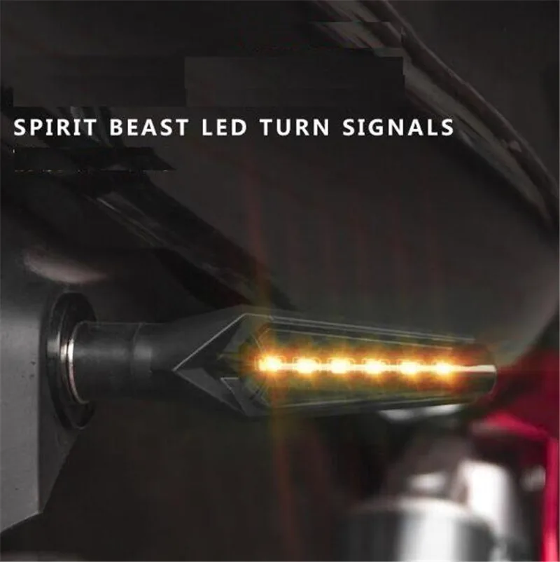 

SPIRIT BEAST Motorcycle Signal Lights Steering Lights Modified Accessories sSports Car LED Turn Signal Scooter Driving Lights