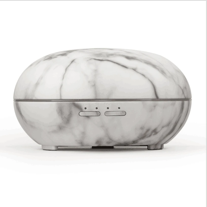 

300ML aromatherapy essential oil diffuser ultrasonic air humidifier marbled road EU plug