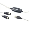 Interfaz MIDI a convertidor de Cable conector USB de PC a sintetizador teclado de música instrumento adaptador de Cable para estudio de música en casa ► Foto 2/6
