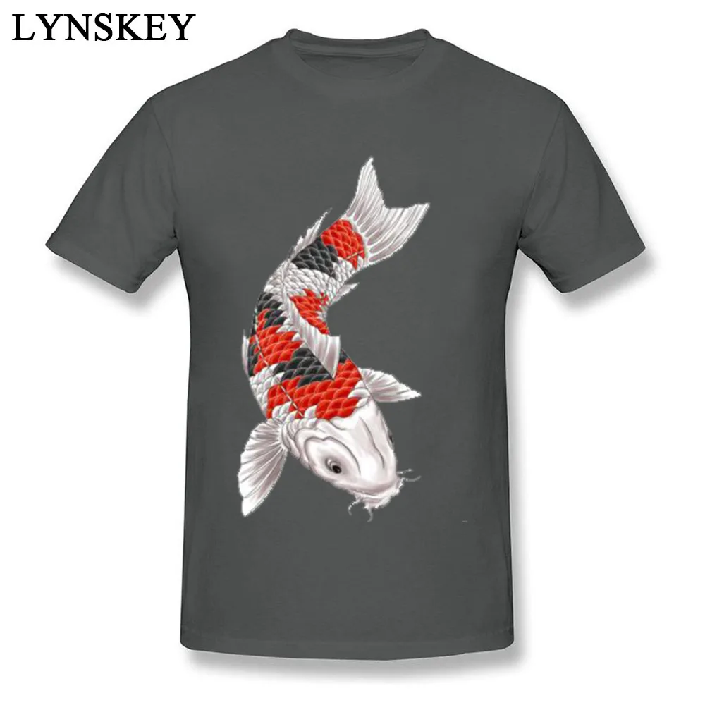 Special Design Summer/Fall 4-2-fish-tattoos-picture Short Sleeve T Shirts 100% Cotton Crew Neck Men's Tops Shirt Print Sweatshirts carbon