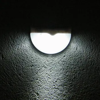 

6 LED Garden Light Solar led Panel Lamp Sensor Waterproof mounted Outdoor Fence Wall Lamp