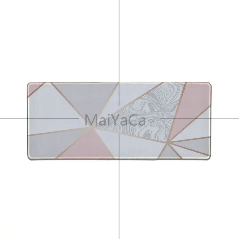 MaiYaCa классный розовый, золотой, мраморный коврик для клавиатуры, Настольный коврик, прочный Настольный коврик для мыши, резиновый Профессиональный игровой коврик для мыши, компьютер
