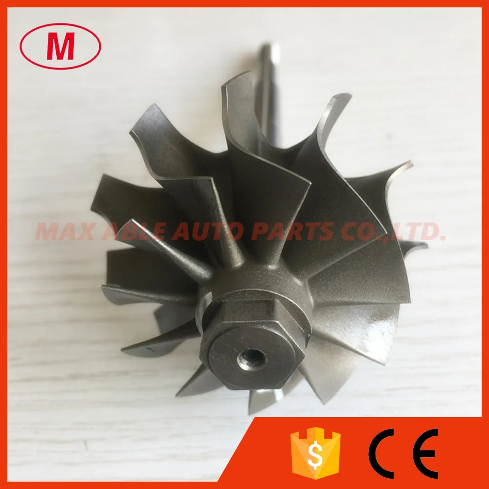 GT2554R/GT2560R 11 blades 41.70/53.00mm ball bearing Turbo turbine