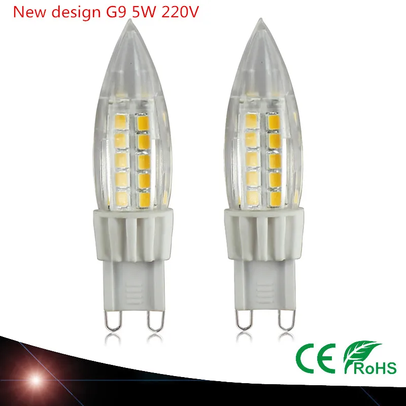 

LED Lamp G9 5W SMD2835 Lampada LED Bulb Light 220V LED Lighting Warm White/White 360 Degree Spot Light