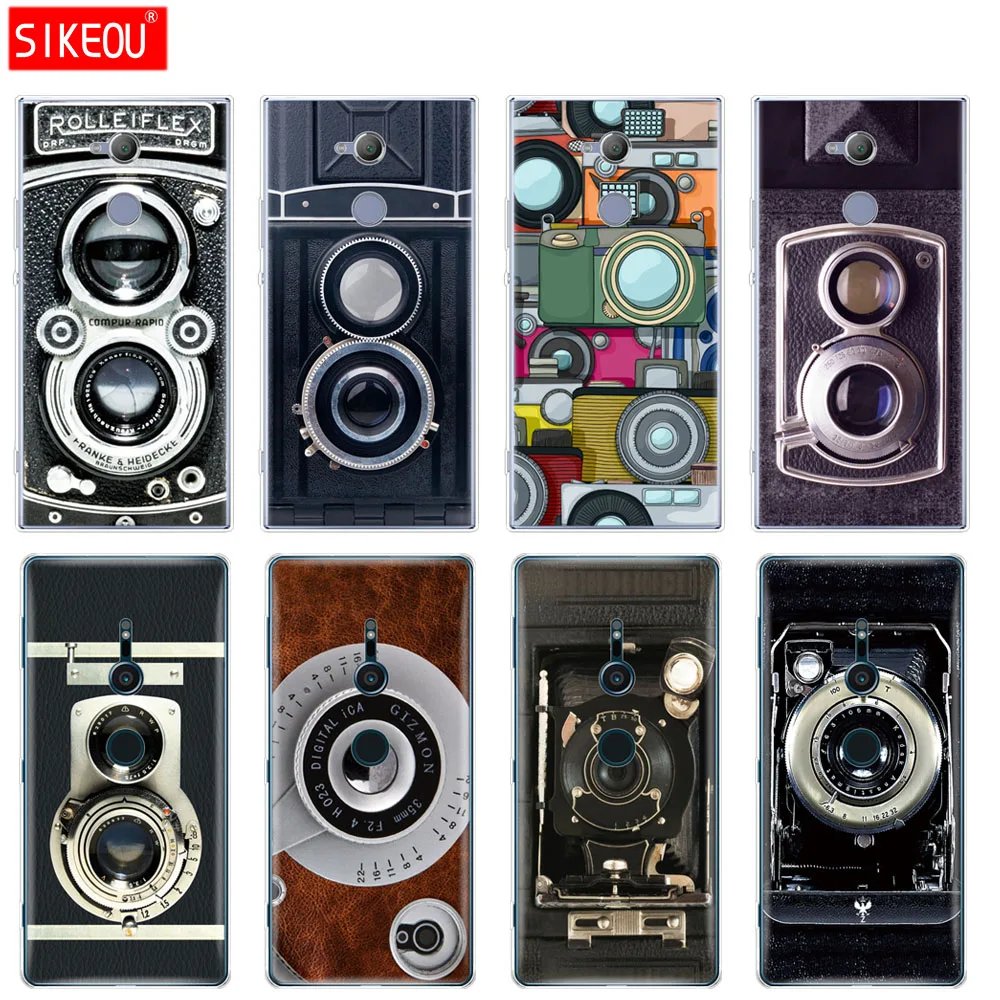 Силиконовый чехол для телефона sony xperia XA1 XA2 ULTRA PLUS L1 L2 XZ1 XZ2 compact XZ PREMIUM Vintage