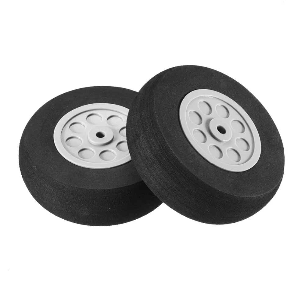 Uxcell Newest 2pcs Gray Plastic 90x5.1x28mm Hub Black Foam Wheel RC Remote Control Airplane Toy Car Wheel High Quality Uxcell Newest 2pcs Gray Plastic 90x5.1x28mm Hub Black Foam Wheel RC Remote Control Airplane Toy Car Wheel High Quality