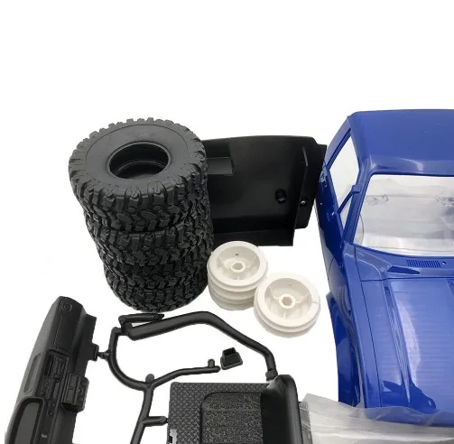 WPL C24 DIY радиоуправляемые автомобили, внедорожные радиоуправляемые автомобильные запчасти, 1:16 RC Гусеничный военный грузовик, набор для сборки кузова, электрический автомобиль