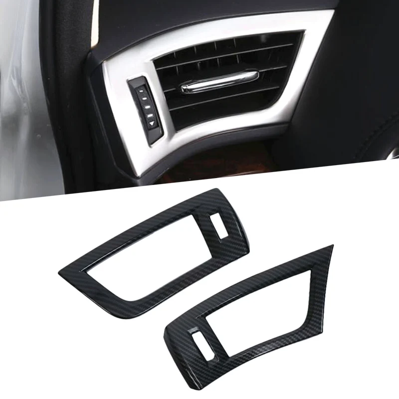 

ABS Matte Front Console Air Conditioner Outlet Cover Strip AC Vent Mouldings For Toyota Alphard Vellfire 2016 2017 2018