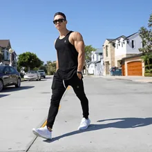 Casual Men Pants Unique Hip Hop Harem Pants Quality Outwear Sweatpants Casual Mens Joggers TOP HERE Men's Trousers